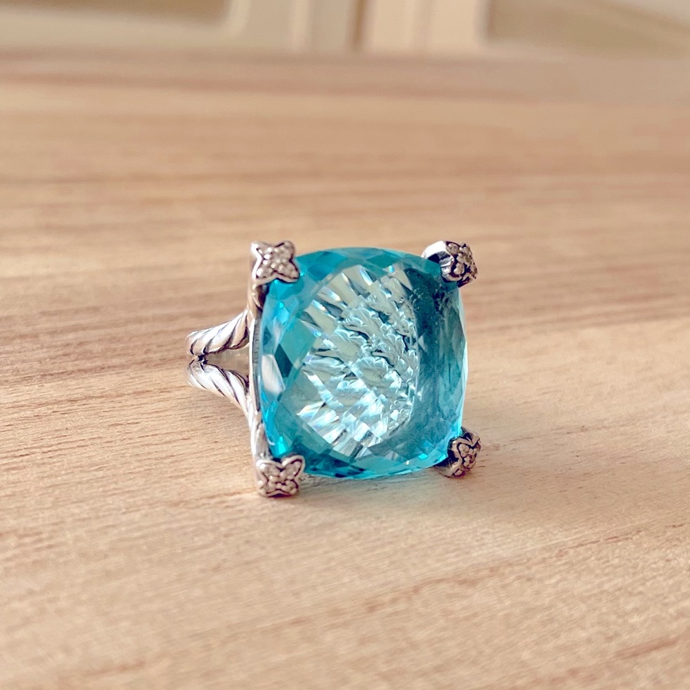 David Yurman Cushion On Point Ring